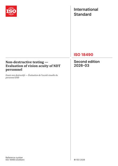 Standards PDF Cover Page