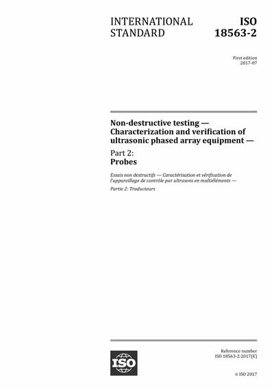 Standards PDF Cover Page
