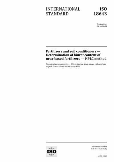Standards PDF Cover Page