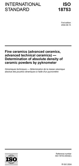 Standards PDF Cover Page