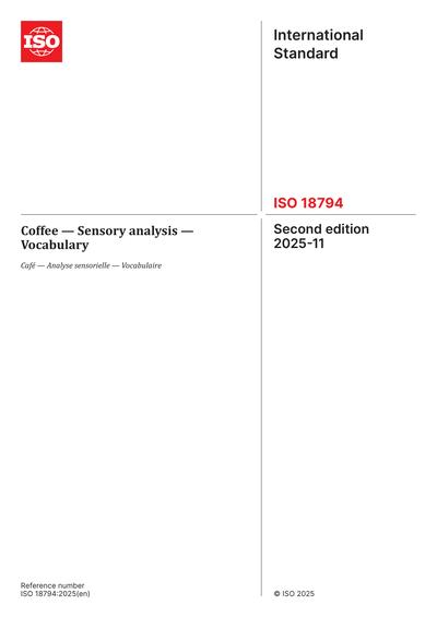 Standards PDF Cover Page