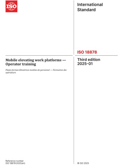 Standards PDF Cover Page