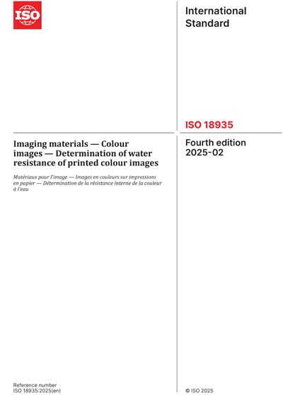 Standards PDF Cover Page