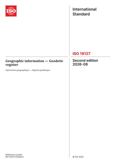 Standards PDF Cover Page