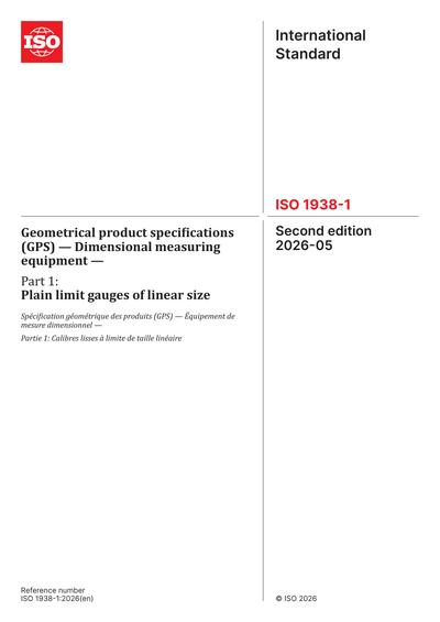 Standards PDF Cover Page