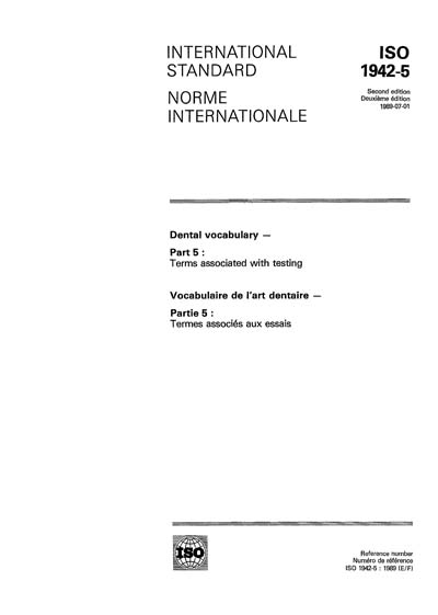 Standards PDF Cover Page