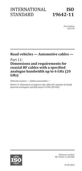 Standards PDF Cover Page