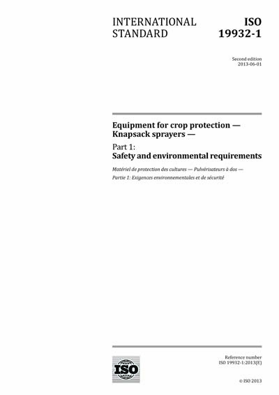 Standards PDF Cover Page