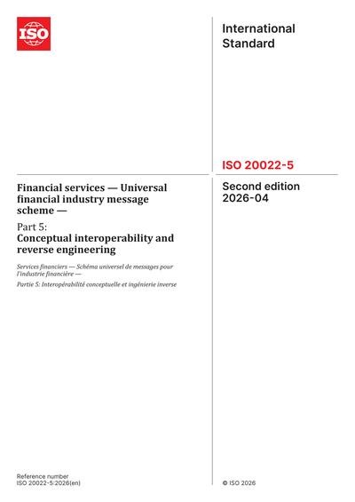 Standards PDF Cover Page
