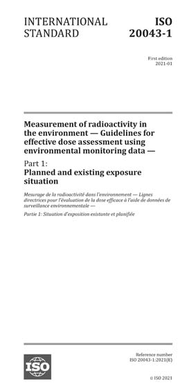 Standards PDF Cover Page