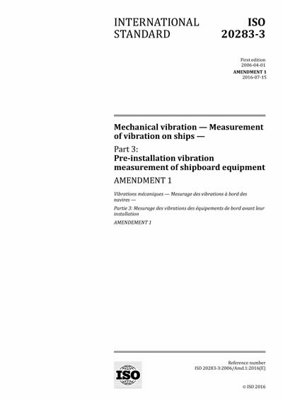 Standards PDF Cover Page