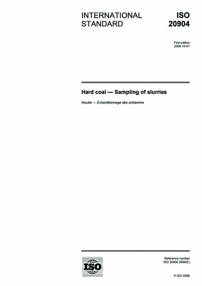 Standards PDF Cover Page