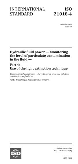 Standards PDF Cover Page