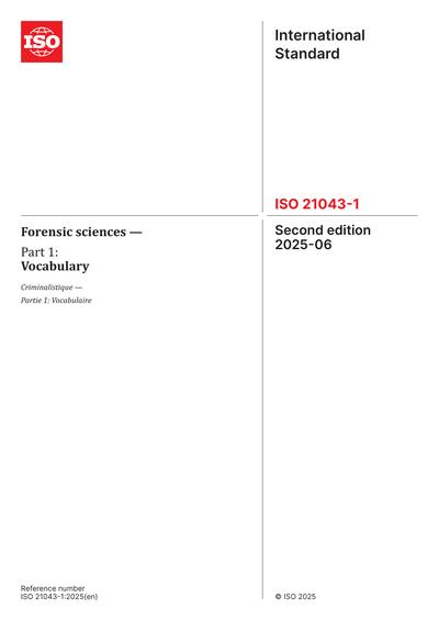 Standards PDF Cover Page