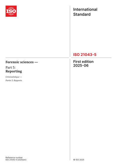 Standards PDF Cover Page