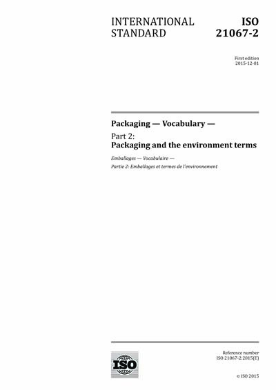 Standards PDF Cover Page