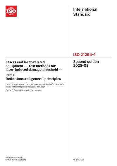 Standards PDF Cover Page
