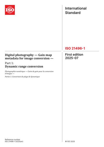 Standards PDF Cover Page