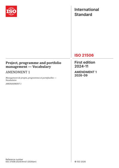 Standards PDF Cover Page