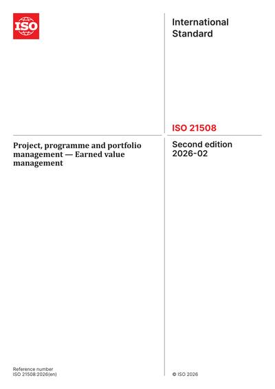 Standards PDF Cover Page