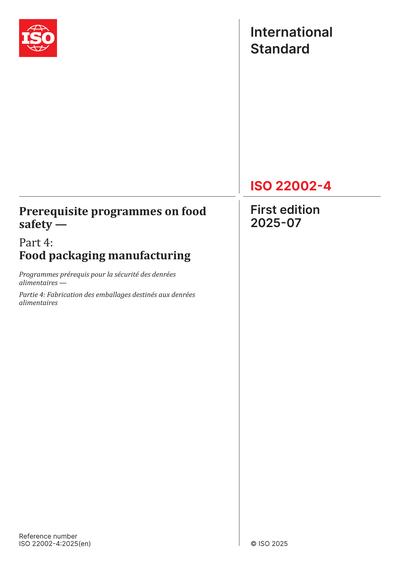 Standards PDF Cover Page