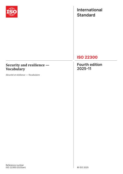 Standards PDF Cover Page