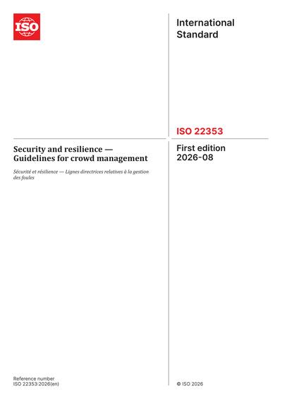 Standards PDF Cover Page