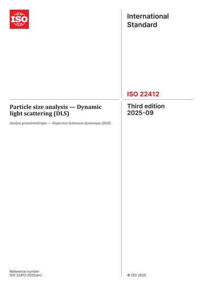 Standards PDF Cover Page