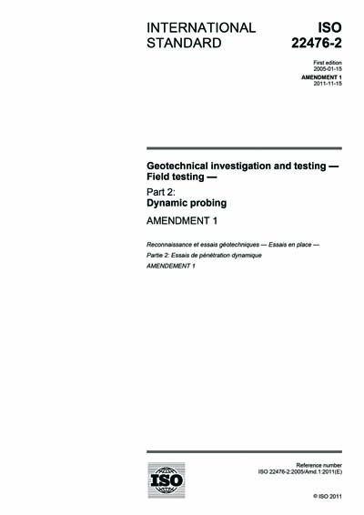 Standards PDF Cover Page