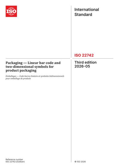 Standards PDF Cover Page