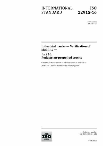 Standards PDF Cover Page