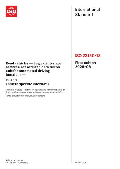 Standards PDF Cover Page