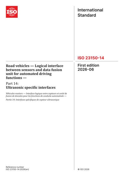 Standards PDF Cover Page