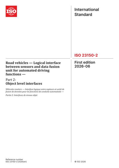 Standards PDF Cover Page