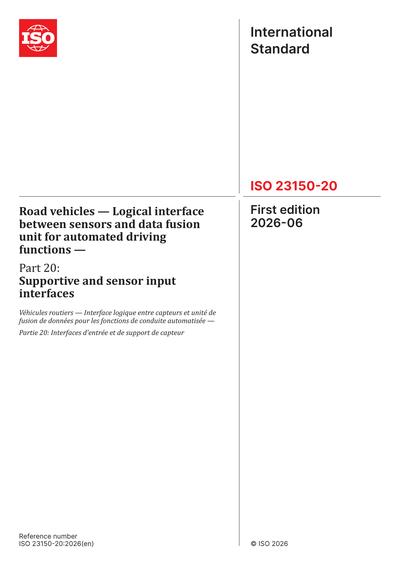Standards PDF Cover Page
