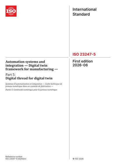 Standards PDF Cover Page