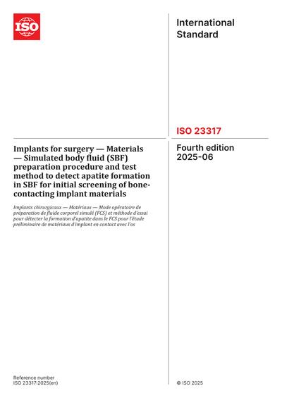 Standards PDF Cover Page