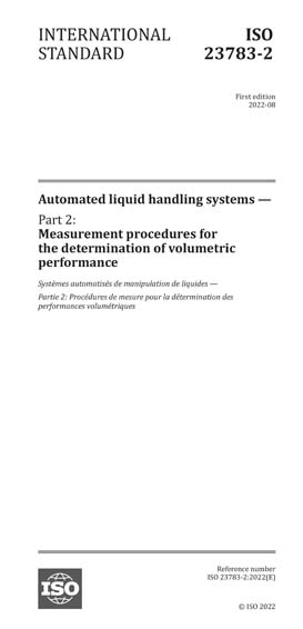 Standards PDF Cover Page
