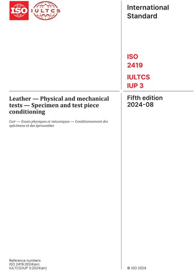 Standards PDF Cover Page