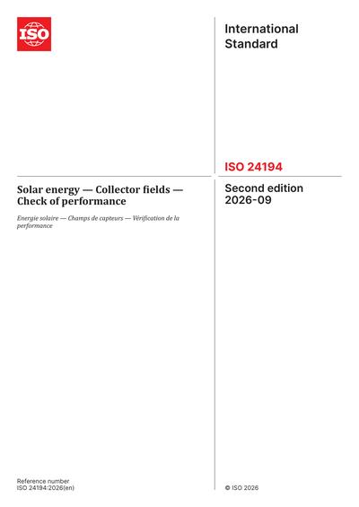 Standards PDF Cover Page