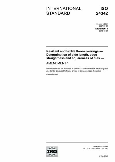Standards PDF Cover Page