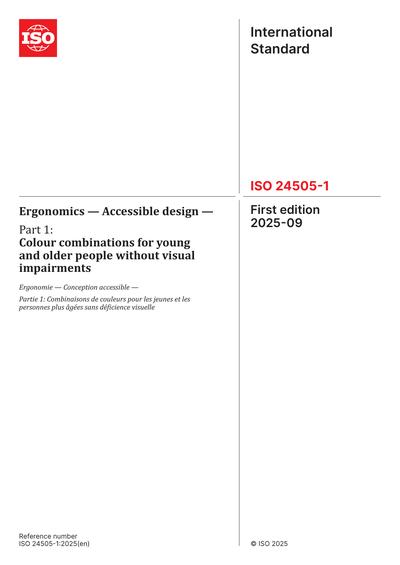 Standards PDF Cover Page