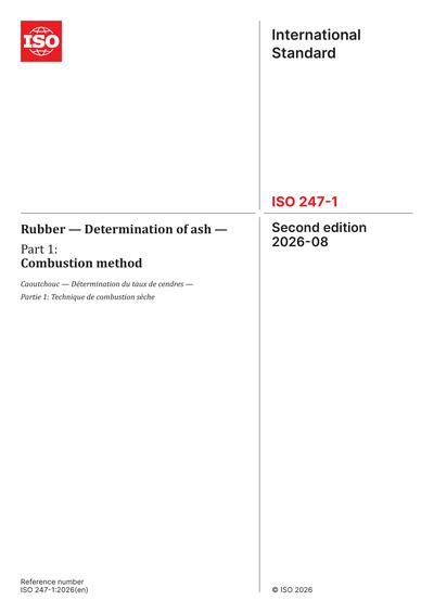 Standards PDF Cover Page