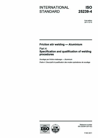 Standards PDF Cover Page