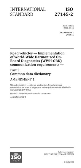 Standards PDF Cover Page