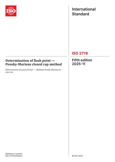 Standards PDF Cover Page