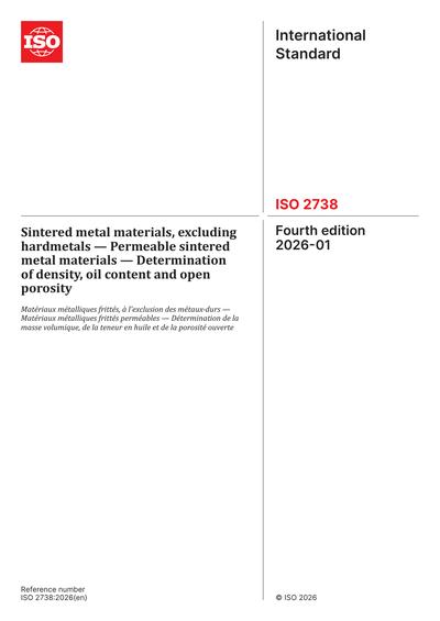 Standards PDF Cover Page