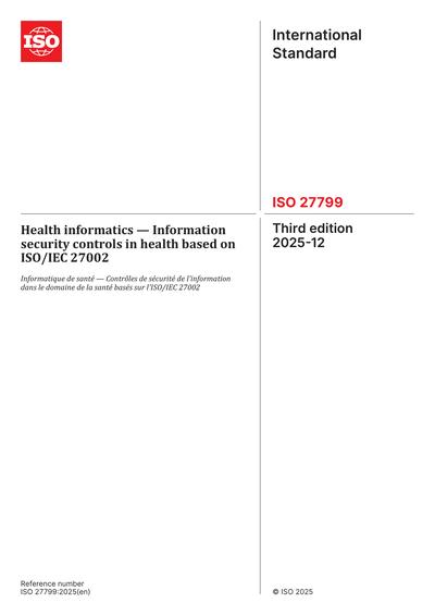 Standards PDF Cover Page