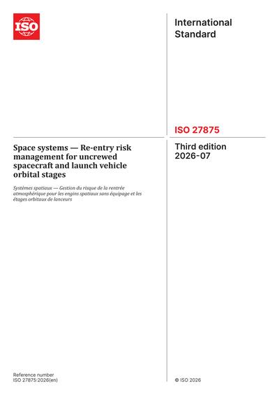 Standards PDF Cover Page