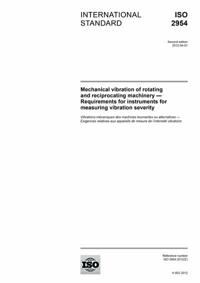 Standards PDF Cover Page